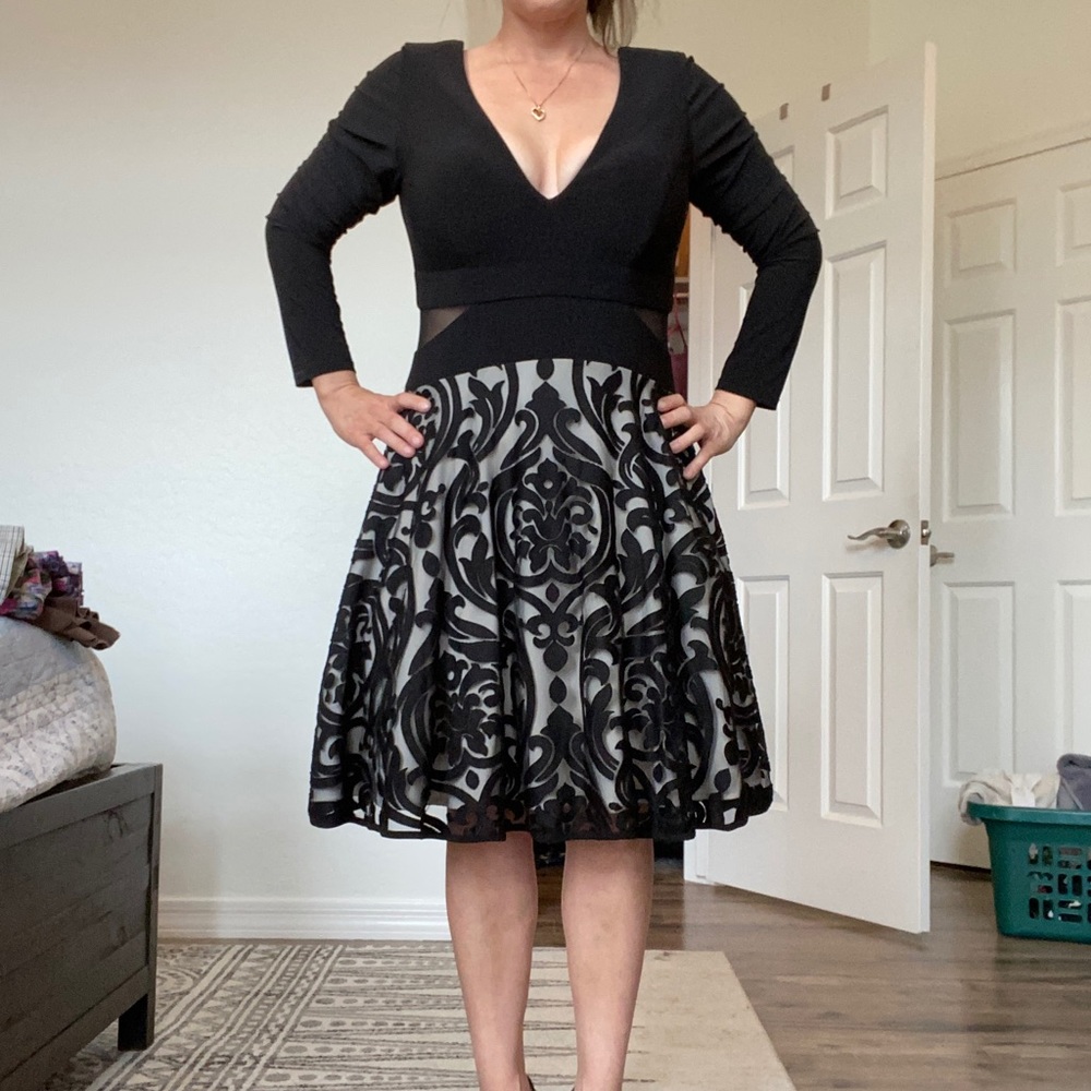 Xscape Fit and Flare Party/Cocktail Dress